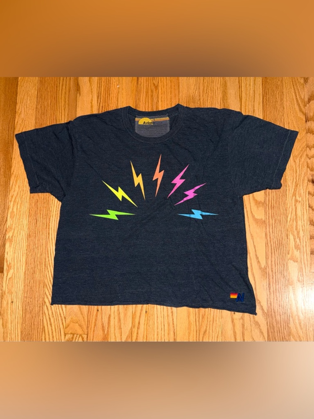 Aviator Nation Lightening T-Shirt Large